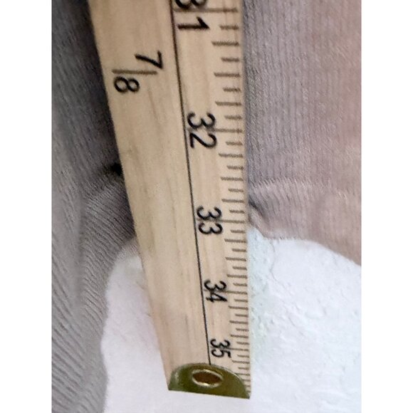 Chicos 3 Open Front Long Sweater Cardigan Size XL Beige Ombre Lightweight Ramie - Picture 8 of 10